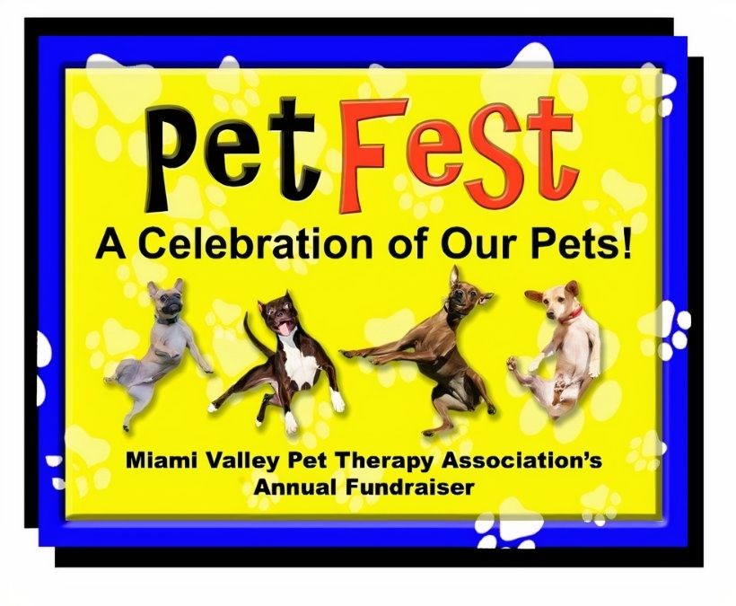 miami valley pet therapy association petfest annual fundraiser certification for animal assisted therapy